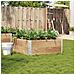 Fioriera Da Giardino 100x100 Cm In Legno Massello Di Pino - Foto miniatura 8