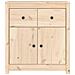 Lusso Casadino -  Credenza 70x35x80 Cm In Legno Massello Di Pino - Foto miniatura 4