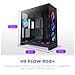 H9 Flow RGB+ Midi Tower Nero - Foto miniatura 5