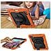 Custodia Per Ipad Air 5/air 4/pro 11 Con Supporto E Tracolla Arancione - Foto miniatura 4