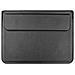 Custodia In Pelle Per Laptop 15/16 Pollici Compatibile Con Macbook, Dell, Lenovo - Custodia Protettiva Multifunzionale Black - Foto miniatura 3