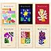 Set Di 6 Stampe Künstlerischen Illustrationen Von Henri Matisse Einladend Sammlung Von Dekorations Gemälden Im Kunstgalerie Rahmen Aus Hellem Holz A3 Telaio In Legno Chiaro - Foto miniatura 1