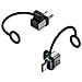 Adattatore A L Da Tipo-c Femmina A Maschio 2-pack: 240w, 120gbps Silver - Foto miniatura 3