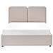 Letto Contenitore Tessuto Arbois 160 X 200 Cm Beige - Foto miniatura 3