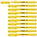 flash - Evidenziatore - Confezione da 10 - Giallo - Foto miniatura 1