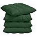 Cuscini per Seduta 4 pcs Verde Scuro 40 x 40 x 6 cm - Foto miniatura 1