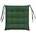 Cuscini per Seduta 4 pcs Verde Scuro 40 x 40 x 6 cm - Foto miniatura 7