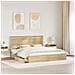 Letto con Contenitore con testiera Rovere Sonoma 180 x 200 cm - Foto miniatura 3