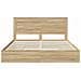Letto con Contenitore con testiera Rovere Sonoma 180 x 200 cm - Foto miniatura 8