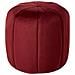 Pouf Selby Velluto Rosso Scuro - Foto miniatura 2