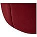 Pouf Selby Velluto Rosso Scuro - Foto miniatura 5