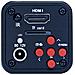 Set Microscopio Digitale Norma Black Pro - Camera Hdmi 1080p, Obiettivo Zoom 180x, Braccio Regolabile | Alta Qualità Immagine, Uso Professionale - Foto miniatura 6