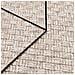 Tappeti per area Quadrato HUARTE Crema 240 x 240 cm Poliestere - Foto miniatura 5