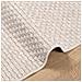 Tappeti per area Quadrato HUARTE Crema 240 x 240 cm Poliestere - Foto miniatura 6