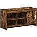 Mobile per scarpe con porta Rovere Fumo 100 x 39,5 x 51 cm - Foto miniatura 1