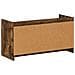 Mobile per scarpe con porta Rovere Fumo 100 x 39,5 x 51 cm - Foto miniatura 6