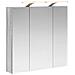 Mobiletto per specchio da bagno Grigio Sonoma 70 x 14,5 x 70 cm - Foto miniatura 1