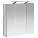 Mobiletto per specchio da bagno Grigio Sonoma 70 x 14,5 x 70 cm - Foto miniatura 5