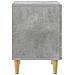Comodino Grigio Cemento 43 x 34,5 x 50 cm Legno ingegnerizzato - Foto miniatura 4