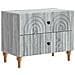 Armadio da Notte con cassetto Grigio Sonoma 62 x 34,5 x 48 cm - Foto miniatura 1