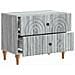 Armadio da Notte con cassetto Grigio Sonoma 62 x 34,5 x 48 cm - Foto miniatura 3