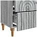 Armadio da Notte con cassetto Grigio Sonoma 62 x 34,5 x 48 cm - Foto miniatura 8