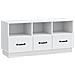 Mobile TV Bianco 102 x 34,5 x 47 cm Legno ingegnerizzato - Foto miniatura 1