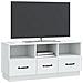 Mobile TV Bianco 102 x 34,5 x 47 cm Legno ingegnerizzato - Foto miniatura 3