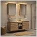 Set di mobili per il bagno 5 pcs Rovere Sonoma - Foto miniatura 4
