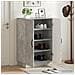 Mobile per scarpe HOORN 59,5 x 39,5 x 87 cm Grigio Cemento - Foto miniatura 2