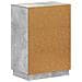 Mobile per scarpe HOORN 59,5 x 39,5 x 87 cm Grigio Cemento - Foto miniatura 6