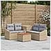 Set di divani 6 pz Beige e Grigio Chiaro - Foto miniatura 10