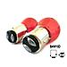 Blister 2 lampade alogena pr21/5w baw15d asimmetrica 12v 21/5w colore rosso - Foto miniatura 1