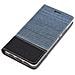Custodia Compatibile Con Huawei P8 Lite 2015 In Blu Scuro Nero - Coperchio Protettiva Con Chiusura Magnetica, Funzione Stand E Tasca Per Le Carte - Foto miniatura 5