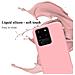 Custodia Compatibile Con Samsung Galaxy S20 Ultra In Liquid Rosa - Coperchio Protettivo In Silicone Tpu Flessibile - Foto miniatura 2