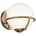 Applique 1 Luce, Ottone Brunito, G9 - Foto miniatura 3