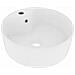 Lavandino con Troppopieno Bianco Opaco 36x13 cm in Ceramica - Foto miniatura 1