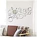 Wall Sticker Rimovibile Adesivo Acrilico Specchio Impostazione Per La Casa Soggiorno Camera Da Letto Decor (stile B 32 Pezzi)  - Foto miniatura 4
