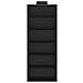 Organizer per Armadio da Appendere con 6 Ripiani 2 pz Tessuto - Foto miniatura 4