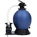 Filtro a Sabbia con Pompa a 7 Vie da 1000 W Blu e Nero - Foto miniatura 2