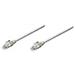 Network Cable, Cat5e, UTP, 2x RJ-45, M / M, 7 ft. (2.0 m) , Grey - Foto miniatura 1