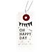Etichette Bianche + Timbro Di Legno 'oh Happy Day' - Foto miniatura 1