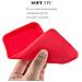Custodia Compatibile Con Samsung Galaxy S10 5g In Frost Rosso - Coperchio Protettivo In Silicone Tpu Flessibile - Foto miniatura 5