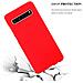 Custodia Compatibile Con Samsung Galaxy S10 5g In Frost Rosso - Coperchio Protettivo In Silicone Tpu Flessibile - Foto miniatura 7