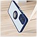 Cover Samsung Galaxy A13 4g Bimateria Anello Metallico Supporto Blu - Foto miniatura 4