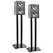 Sps1022 / 60 Supporti Per Casse Acustiche - Altoparlanti Da Terra - 60 Cm Di Altezza - Riempimento Con Sabbia - Supporto Antivibrazione - Ideale Per Impianti Hi-fi / Stereo / Home Cinema 5.1 - Foto miniatura 1