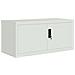 Armadio Classificatore Grigio Chiaro 90x40x145 Cm In Acciaio - Foto miniatura 3