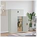 Armadio Classificatore Grigio Chiaro 90x40x145 Cm In Acciaio - Foto miniatura 1