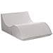 Letto Pieghevole Annabella, Pouf Trasformabile In Letto Matrimoniale, 100% Made In Italy, Pouf Trasformabile In Una Chaise Longue In Ecopelle, Cm 100x200h70, Bianco - Foto miniatura 2