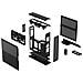 Custodia da gioco per PC Fractal Design Ridge PCIe 4.0 nera SFF Mini-ITX - Foto miniatura 6